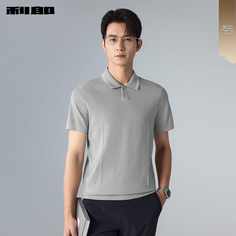 Lilang Men s Knit Short-Sleeve Polo Shirt 180/92A
