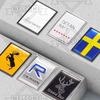 3D Car Stickers R Design AWD Moose Test Emblem Auto Body Badge Trunk Decal For Volvo XC90 XC40 S60 S90 V60 V90 XC60 Accessories