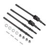 CVD Drive Shaft Dogbone Heavy Duty Universal AR44 Axle Front and Rear for RC 1/10 Axial SCX10-II 90046 90047 JEEP Wrangler