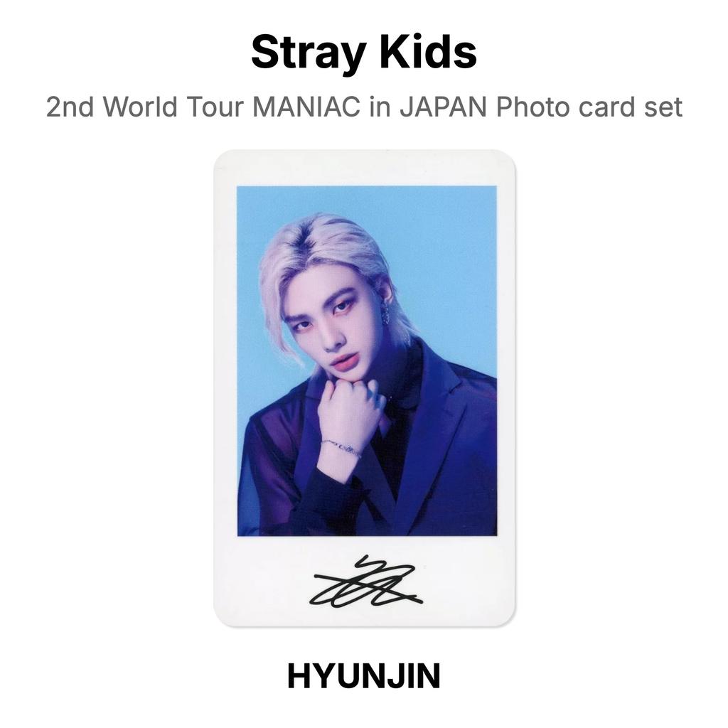 Stray Kids 2. světové turné MANIAC v JAPONSKU Sada fotokaret Oficiální fotokarta