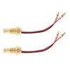 Digital Water Temp Gauge Sensor 12V 24V Voltmeter Automotive Meter for Car Engine Temperature Monitoring Universal Fit