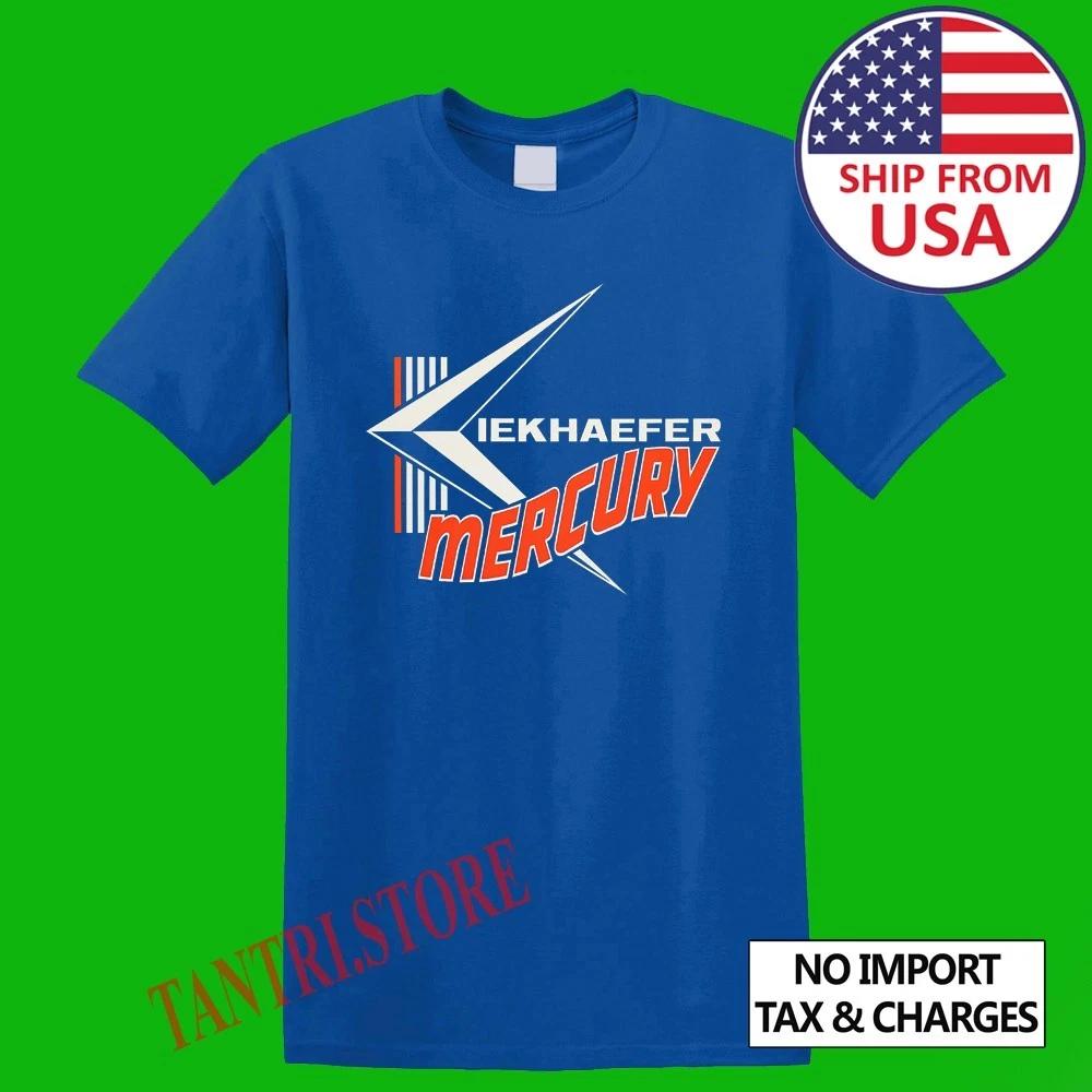 Kiekhaefer Mercury Fishing Racing Men s Royal Blue Size S to 3XL S