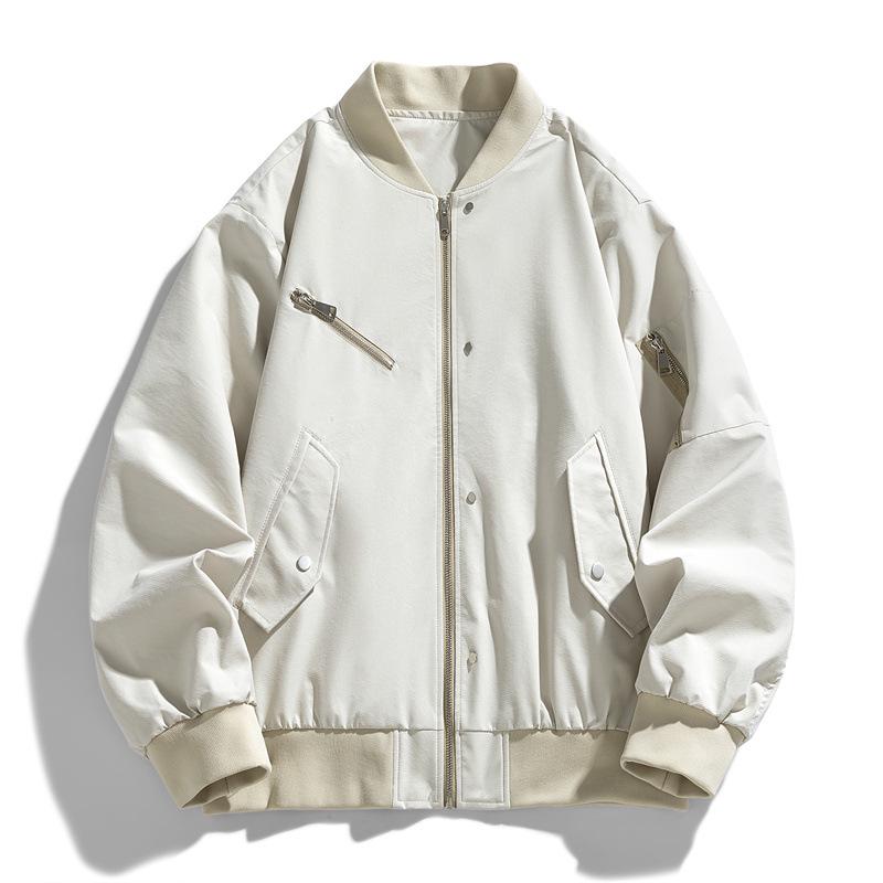 2024 Men's Trendy Loose-Fit Spring & Autumn Baseball Jacket