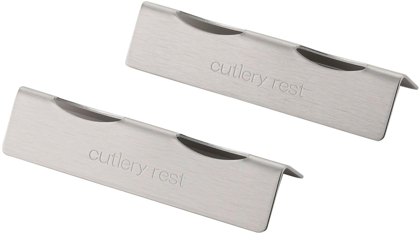 

Shimomura Kihan Chopstick Set of 2 Cutlery Rests in Stainless Steel Dishwasher Safe for and 42727 Rest, [Made Japan] Knives, Spoons, Forks,