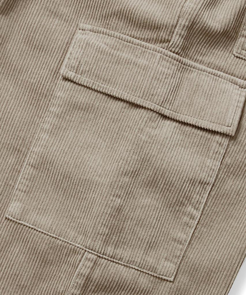 KULTE Corduroy Cargo Pants L.Beige