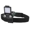 Headlamp Adjustable USB Rechargeable Lightweight Outdoor Fishing Hat Clip Light with Induction for Hiking Camping