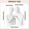 Abstract Couple Statue Romantic Love Sculpture Collection Aesthetic Tabletop Desktop Ornament for Bar Bookshelf