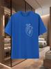 Summer Men's Pure - Cotton T - Shirts Sleeve Design Offering a Casual Versatile and Trendy Look as an Upper Garment