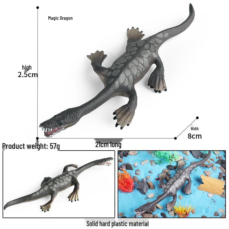 Animal Model Simulation Toy: Woolly Rhinoceros, Dunkleosteus, Deinotherium, Mammoth, Smilodon, Thunder Bird