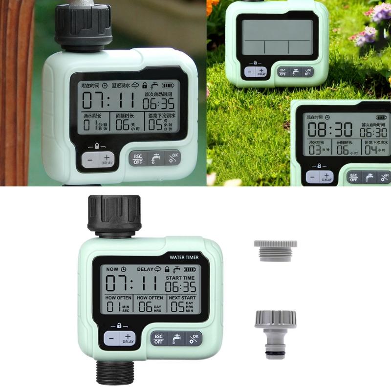 Water Efficient Automatic Irrigation Device with Timer Control Suitable for Outdoor Gardens and Balconies