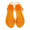 Y2 Plastic Sandals Women'S Flat Heels Summer Transparent Beach Women'S Pinch Sandals