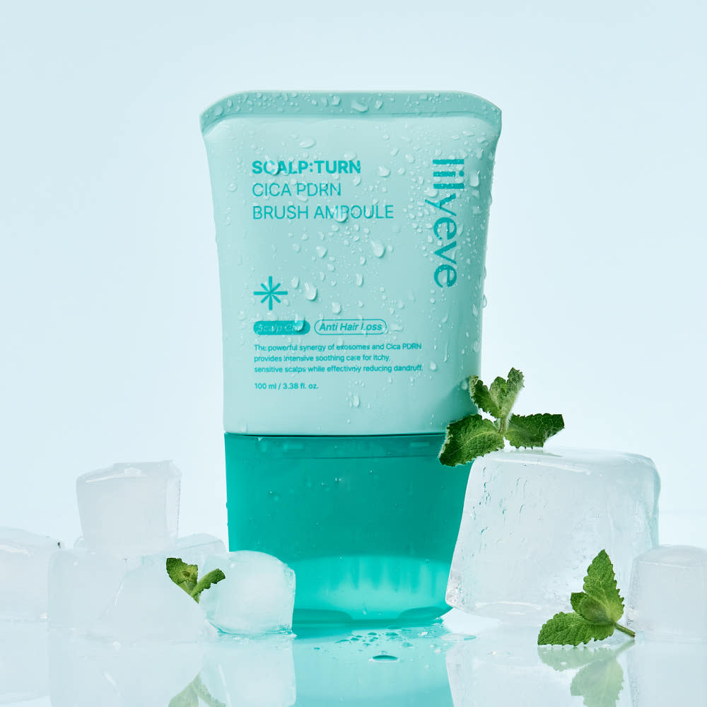 lilyeve SCALPTURN Cica PDRN Scalp Serum with Built-In Brush 100ml