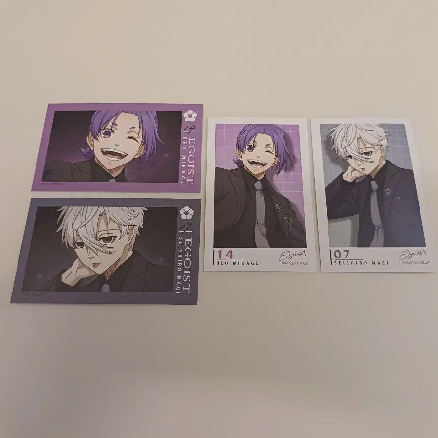 

Blue Rock Mikagereo Nagi Seishiro Suit Model Photo Card