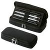 Plus Pen Case Pouch FABFAB Double Room Type Black FL-243CA 98-937