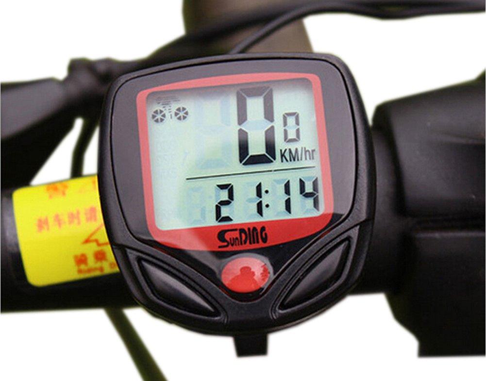SunDIng Waterproof Cycling Computer with Speed and Distance Tracker and Original Japanese Instructions