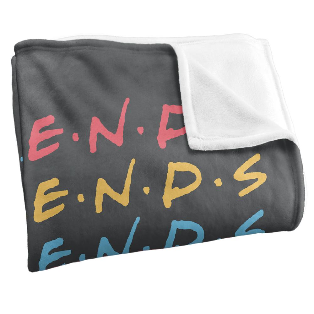 Friends Stacked Logo Blanket