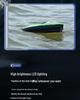 HJ819 Remote Control Speedboat: High-Speed, Rechargeable 2.4G RC Boat with LED Lights, Perfect for Kids