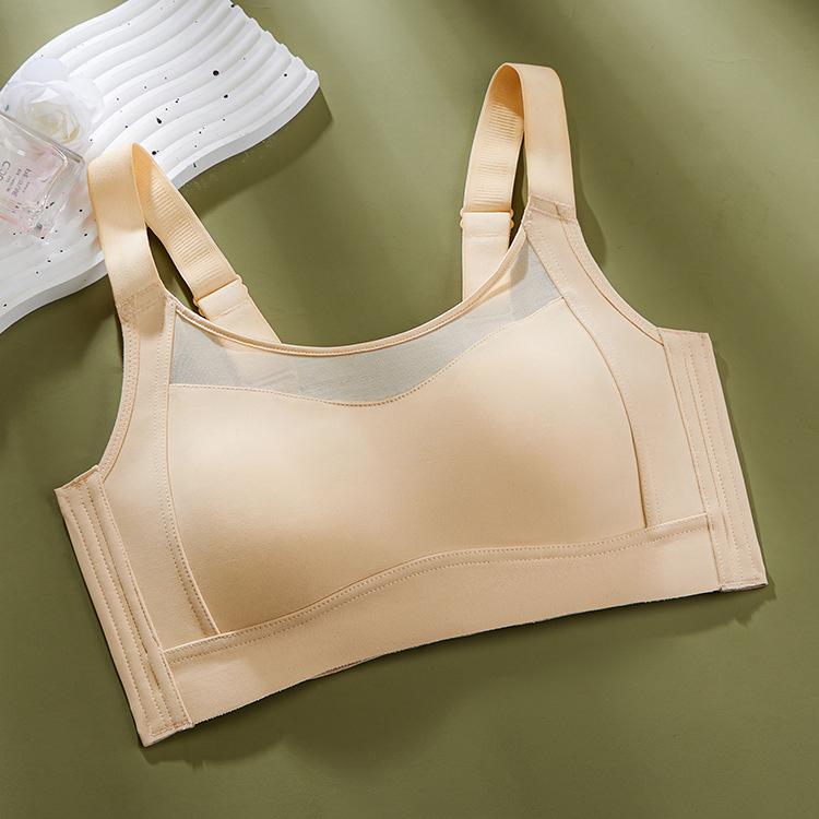 Full Cup Bra for Women Anti Glare and Seamless Bra Thin Bra Women's Collection Accessory Breast Anti Sagging and Gathering Bra