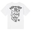 KAN6312 Ktw0096 Chicano Mask Short Sleeve T-Shirt - White