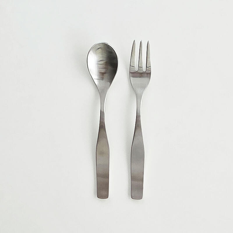 Domestic basic teaspoon tea fork home cafe cutlery gift Basic teaspoon
