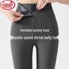 Langsha Women's High-Waist Tummy Control Shark Leggings