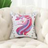 Pillow Unicorn Sequin Cases Cute Cartoon Sofa Cushions Car Decorations Party