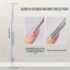 Xiaomi 2pcs Professional & Use Double-Headed Angled Stainless Steel Nail Tool Precision Trimmer & Cuticle Care with Dead Skin Remover