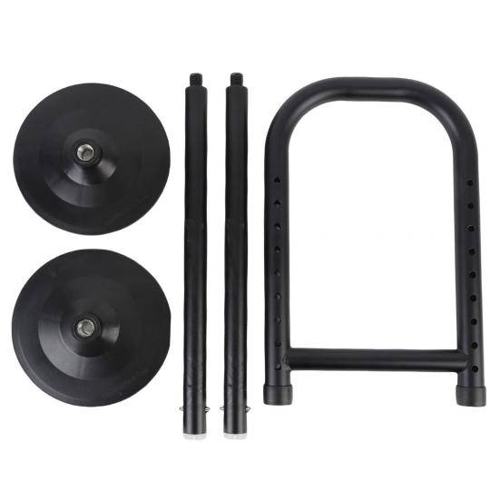Double Base Standing Aid 8 Height Adjustable Seniors Pregnant Woman Standing Assist Device Heavy Duty Disabled Elderly Mobility Aid Tools
