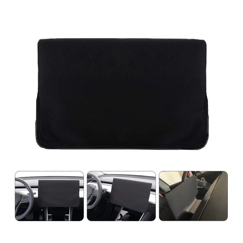 

Подходит для Tesla Model 3 Y Центральный дисплей управления Экран Чехол 37x25 см Черный Водонепроницаемый Пыленепроницаемый Защитный Чехол для Монитора