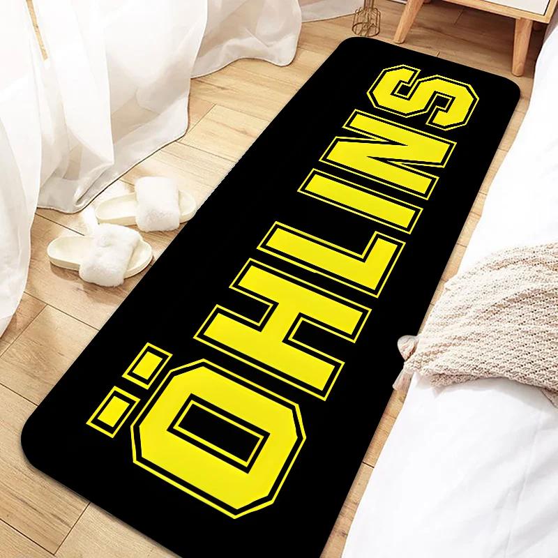 Ohlins Rutschfeste Waschbare Fußmatte für Eingangsbereich, Küche, Wohnzimmer, Flur, Badezimmer – Premium Wohnkultur Lösung