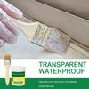 100g Wasserdichte Unsichtbare Paste Reparatur Starker Klebstoff Haus Dach Badezimmer Toilette Bodenfliese Dichtstoff Polyurethankleber Mit Pinsel