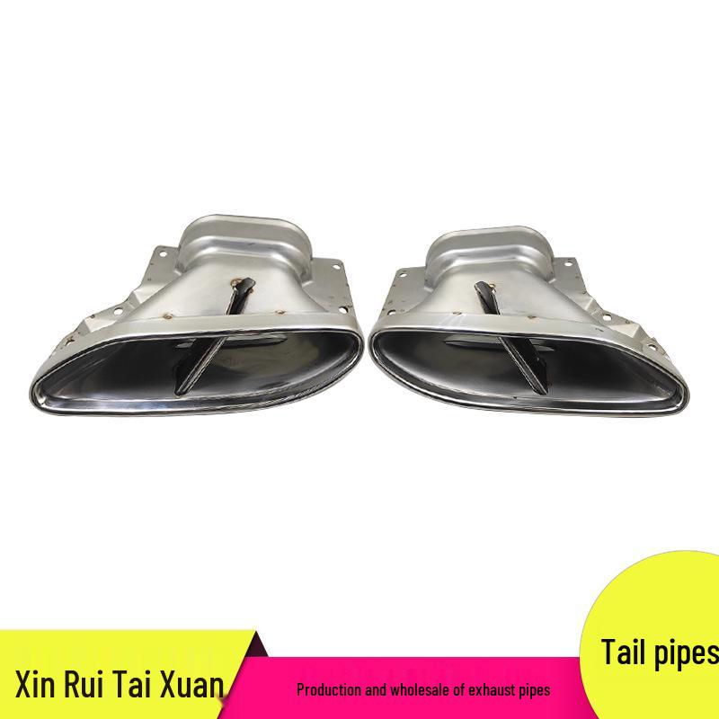 

Четырехствольный выхлопной наконечник из нержавеющей стали, совместимый с Mercedes Car Exhaust Pipe