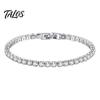 Shiny Faux Crystal Bracelet for Women, Silver/Golden Rhinestone Bangle Bracelet, Sparkling Skin Friendly Alloy Plated Cubic Zirconia with Secure Clasp