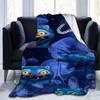 Flannel Digital Printed Blanket Conditioning Blanket Sofa Blanket Girl Gift