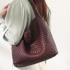 Niche Design Hand-woven Bag Women's Bag Versatile Child and Mother Bag Shoulder Bag 2025 New Large-capacity Tote Bag