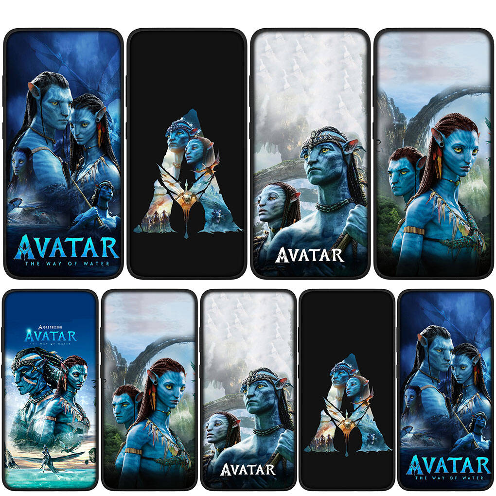 for Samsung Galaxy S25 S24 S23 S22 Ultra FE Plus A17 A37 A57 A56 A55 A06 A16 A15 A36 A26 A35 A05 A25 A54 Phone Case Kawaii Avatars The Way of Water