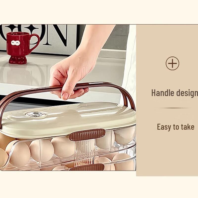 Qianqi Automatic Rolling Egg Dispenser Storage Box