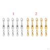 Lot de 5 Fermoirs Crochets Pour Fabrication DIY de Colliers Bracelets Artisanat