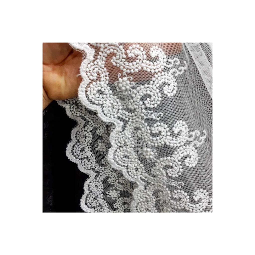 Issa Tulle Curtain Řecká sukně vzorovaná častá baterie 1 E 3