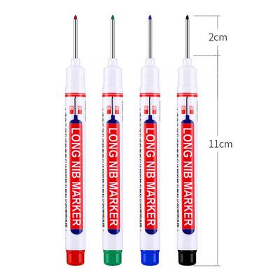 Long Head Markers Bathroom Woodworking Decoration Multi-Purpose Deep Hole Marker