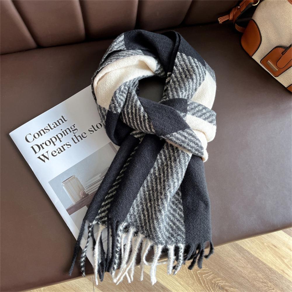 Keep Warm Women Shawl Wraps Luxury Tassel Scarf Fashion Warm Scarf Winter Outdoor