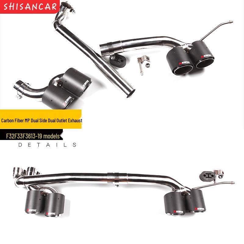 Compatible Front and Rear Lip Spoiler for BMW 4 Series 425i/430i with Quad Exhaust