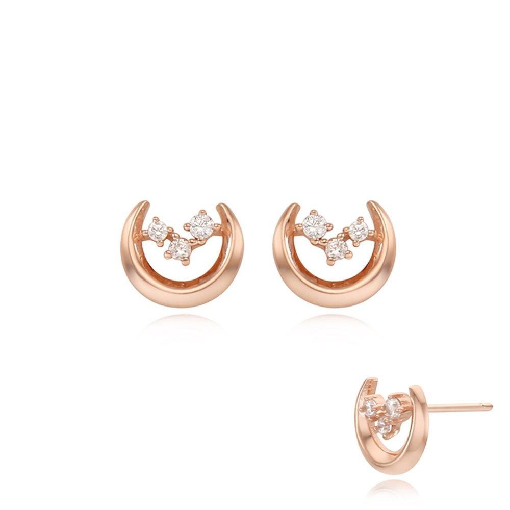 [Stonehenge] Silver Earrings Sc1556