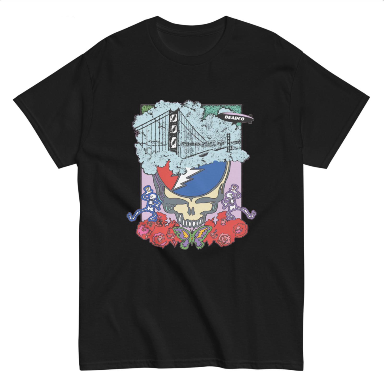 Dead Co 60th Grateful Dead Golden Gate Park San Francisco Unisex tee S-5XL S