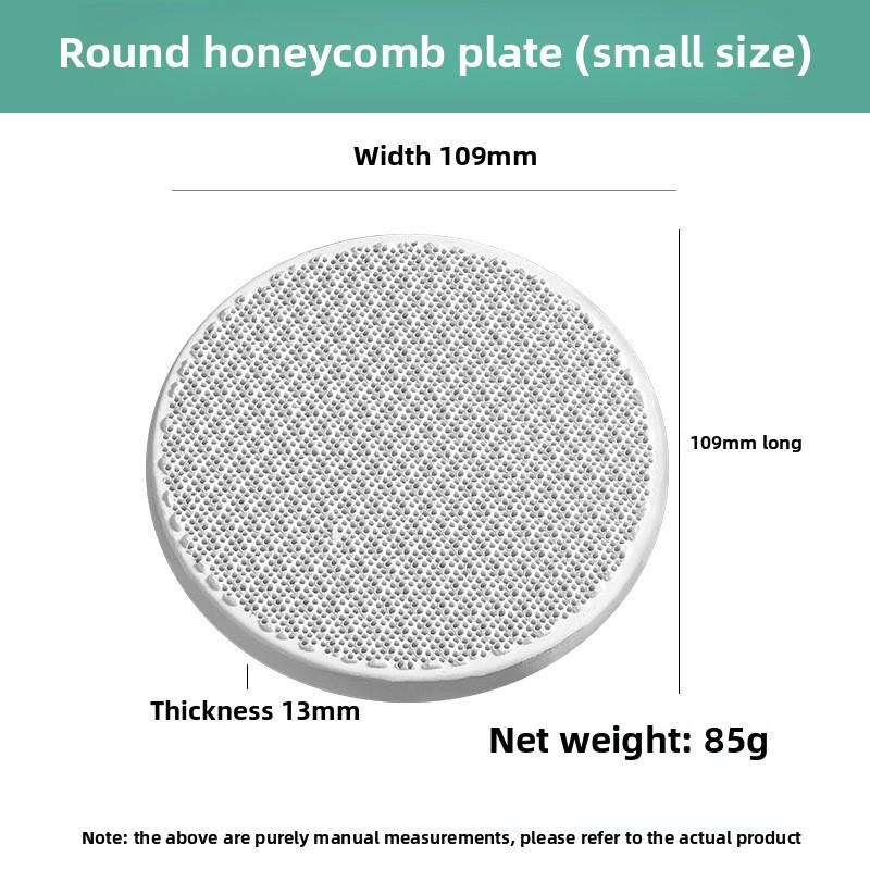 Round/Rectangle Honeycomb Ceramic Plate Honeycomb Ceramic Board Infrared Burner Replacement High Effeciency