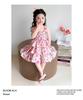 2026 Girls' Floral Summer Sundress: Stylish Princess Cake Dress for Kids