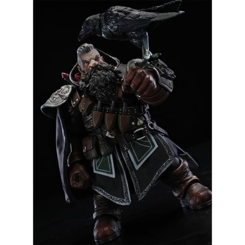 HiPlay Stars and Sails 1/12 Scale Eternal Expedition Series Dwarf Assassin Weldred Anvil Action Figure, Painted and Complete