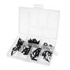 10pcs Stainless Steel Fishing Rod Guides Set Tips Rings for Lure Rod, Rod
