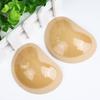 1 Pair Triangle Silicone Chest Patch Women's Push-up Self-adhesive Chest Pad Invisible Thickened Sponge Pad Swimwear Bikini Unde