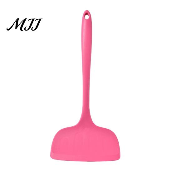 Durable Stir Frying Tools Pink Kitchen Utensil, Food Grade Silicone Cooking Tool, Non-stick Heat Baking Supplies for Home Resistant Cookware,